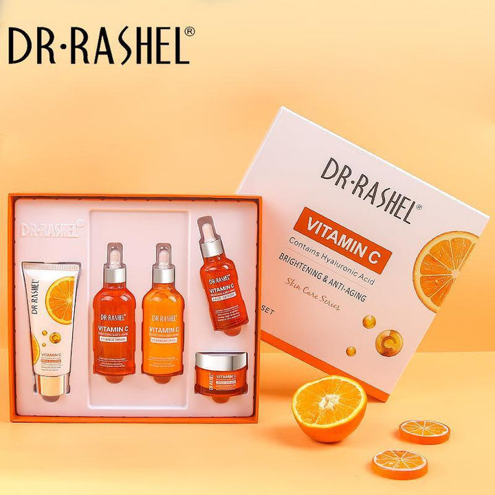 Dr Rashel Vitamin C Brightening &amp; Anti-Aging Set - 5 pcs Gift Box - Pinoyhyper