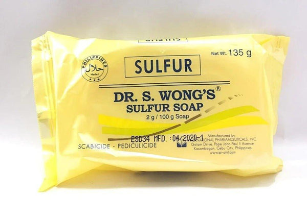 Dr. Wong's Sulfur soap Original 135g - Pinoyhyper