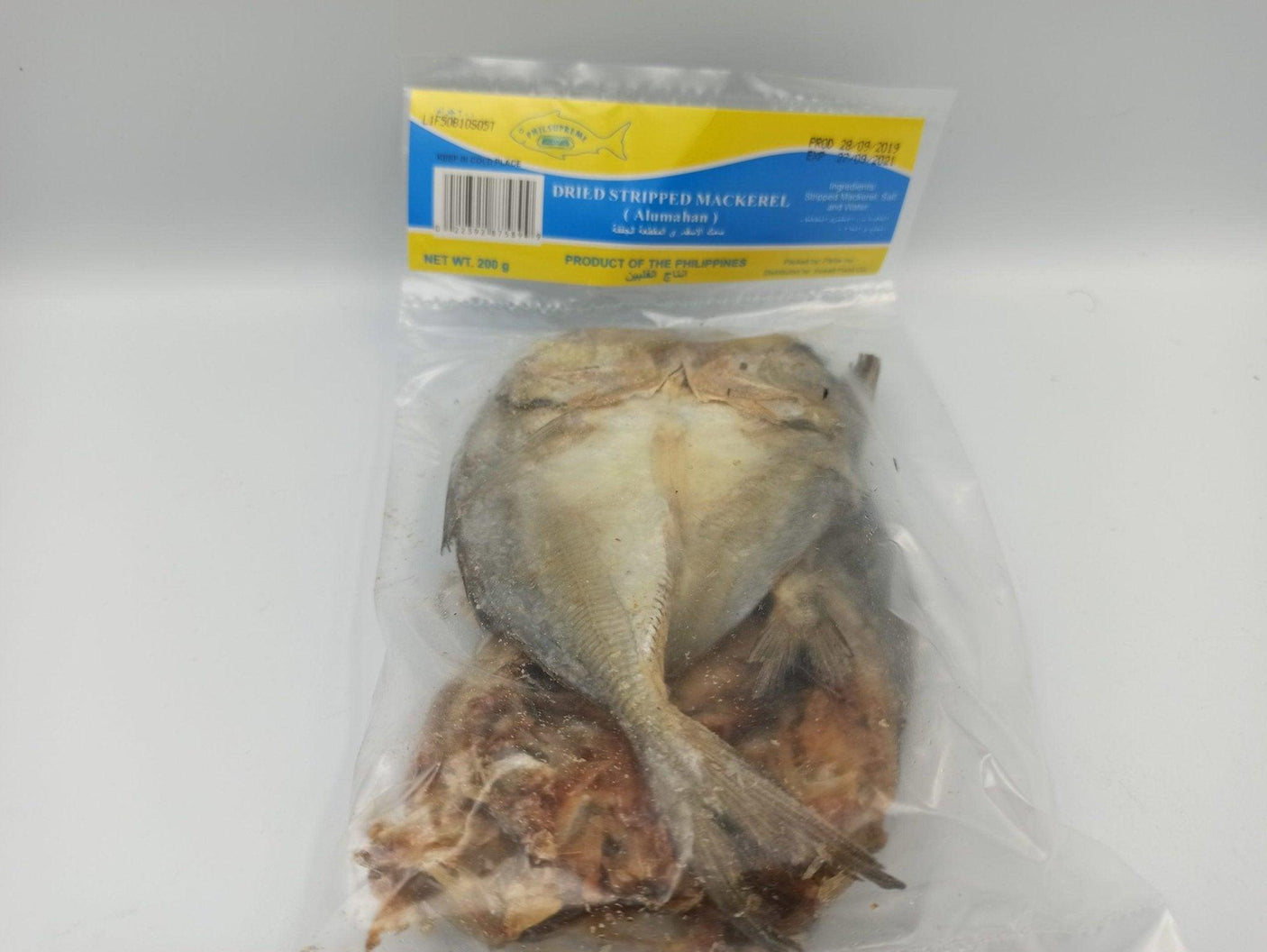 Dry Fish Stripped Mackerel (Alumahan) 200g - Pinoyhyper