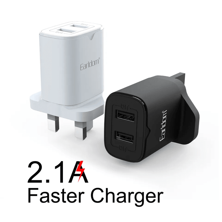 Earldom - Original 2.1A Fast Charger ES-UK12 - Pinoyhyper