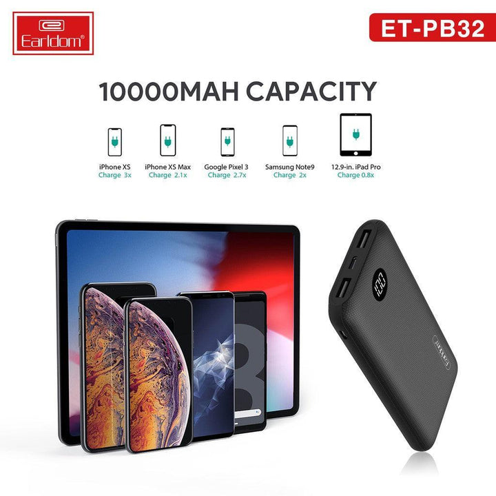 Earldom Power Bank 10000mah PB32 - Pinoyhyper