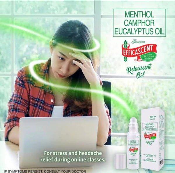 Menthol Camphor Eucalyptus oil Roll-on - 6ml - Pinoyhyper