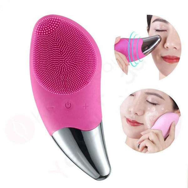 Electric Facial Sonic Silicon Brush wash facial cleansing brush - Pinoyhyper