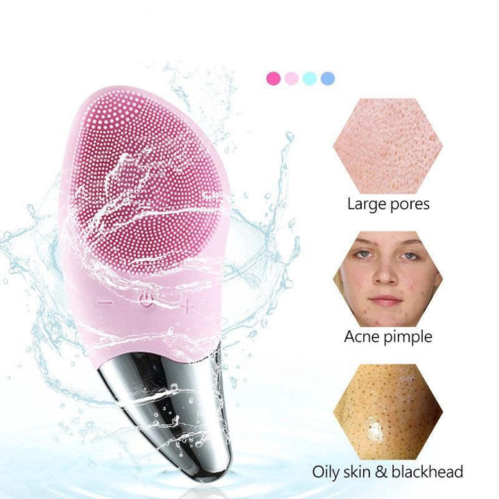 Electric Facial Sonic Silicon Brush wash facial cleansing brush - Pinoyhyper