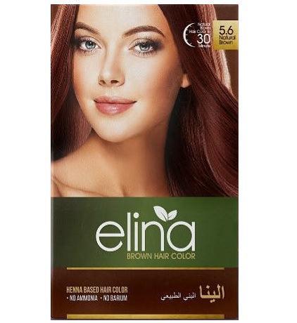 Elina Henna Hair Color - Natural Brown (5.6) - Pinoyhyper