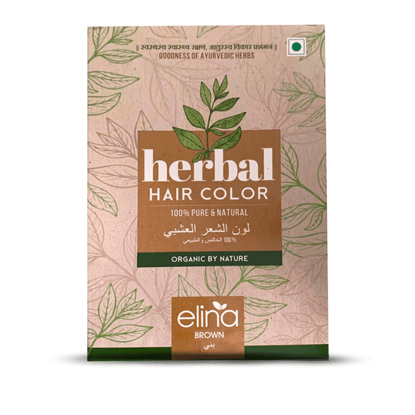 Elina Herbal Hair Color 100% Pure Nature - Brown - Pinoyhyper