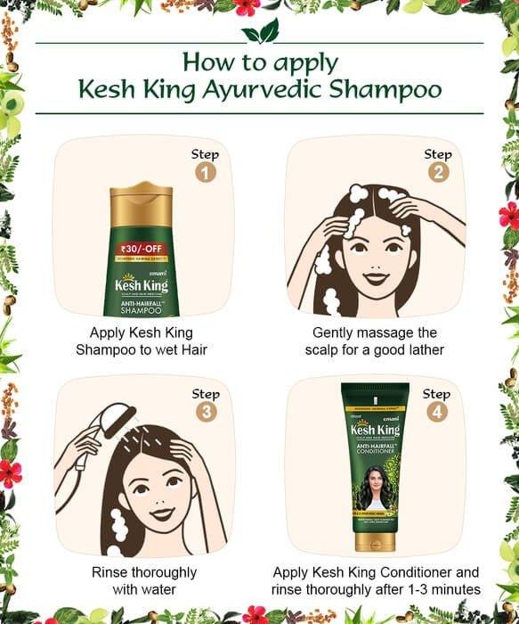 Kesh King Ayurvedic Shampoo 200ml + Boro Plus Antiseptic Cream Free - Pinoyhyper