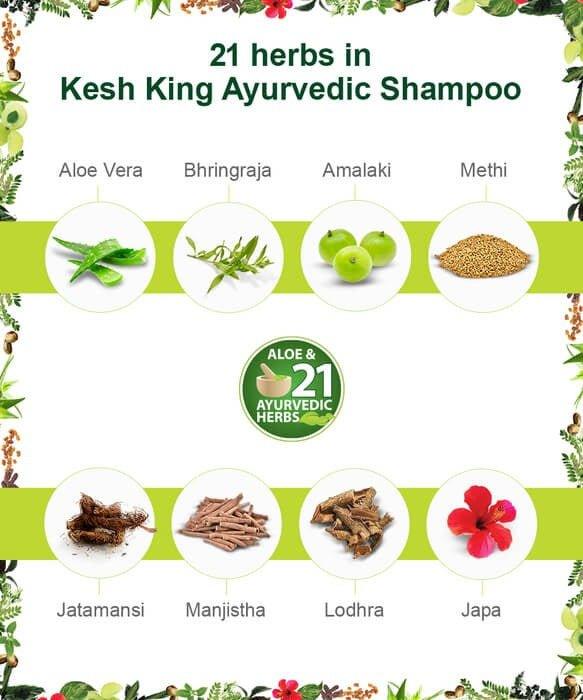 Kesh King Ayurvedic Shampoo 200ml + Boro Plus Antiseptic Cream Free - Pinoyhyper