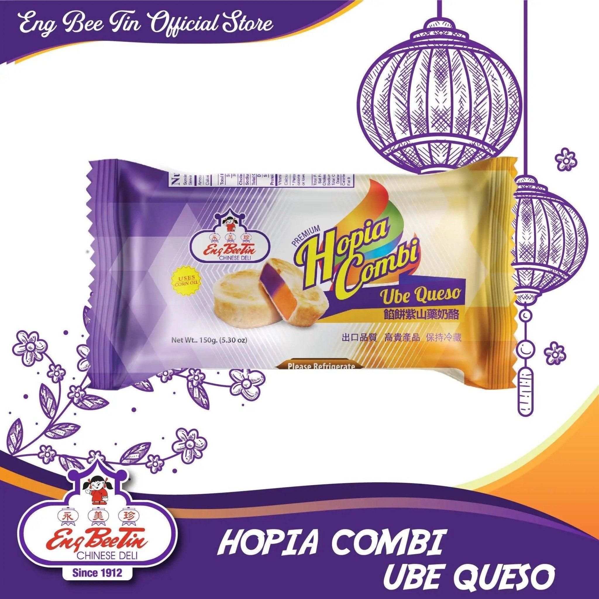 EngBeeTin Hopia Combi Ube Quezo 150 gr - Frozen - Pinoyhyper