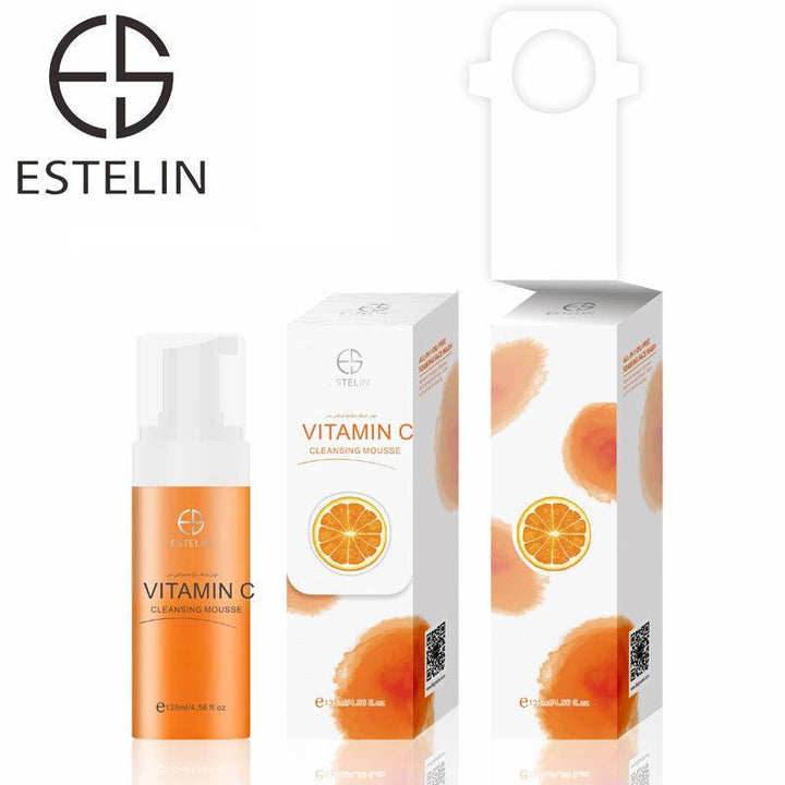 Estelin Vitamin C Cleansing Mousse - 135 ml - Pinoyhyper