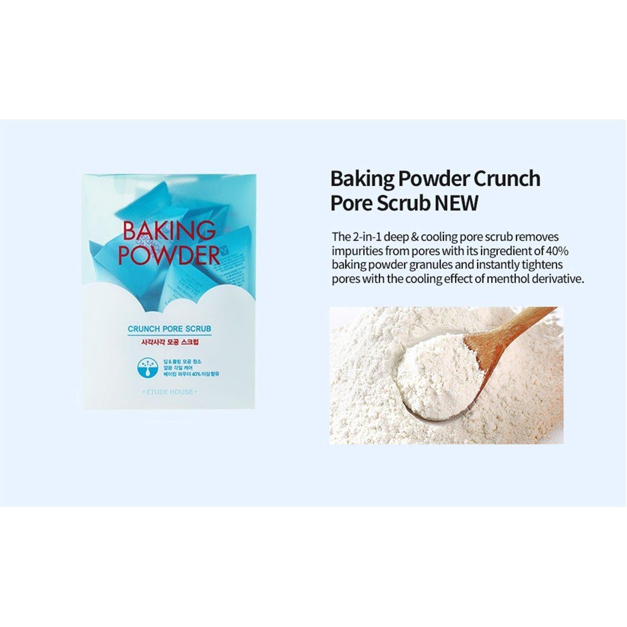 Etude House Baking Powder Crunch Pore Scrub 24pcs - Pinoyhyper