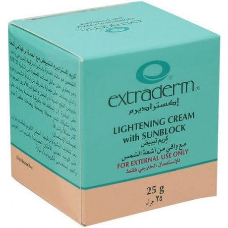 Extraderm Lightening Cream with Sunblock - 25g - Pinoyhyper