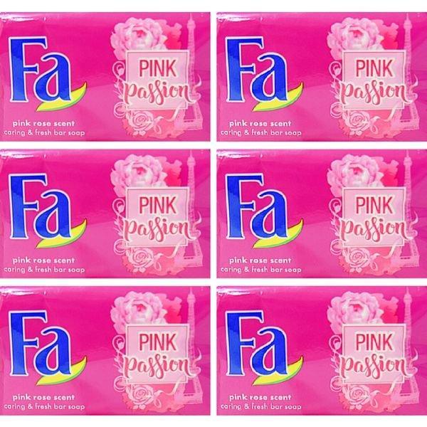 Fa Bath Soap Pink Passion 6 x 175gm - Pinoyhyper