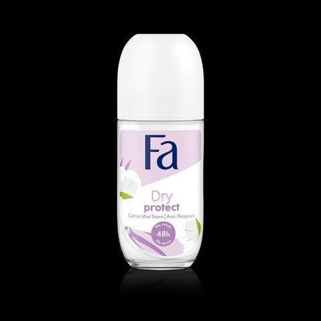 Fa Dry Protect Cotton Mist Scent Antiperspirant Roll-On 50ml - Pinoyhyper