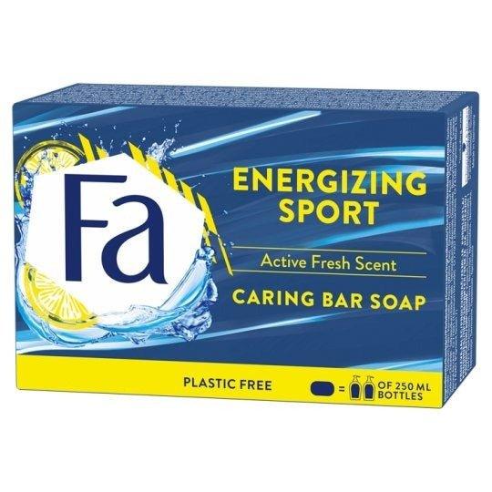 Fa Energizing Sport Caring Bar Soap (5+1) - 175gm - Pinoyhyper