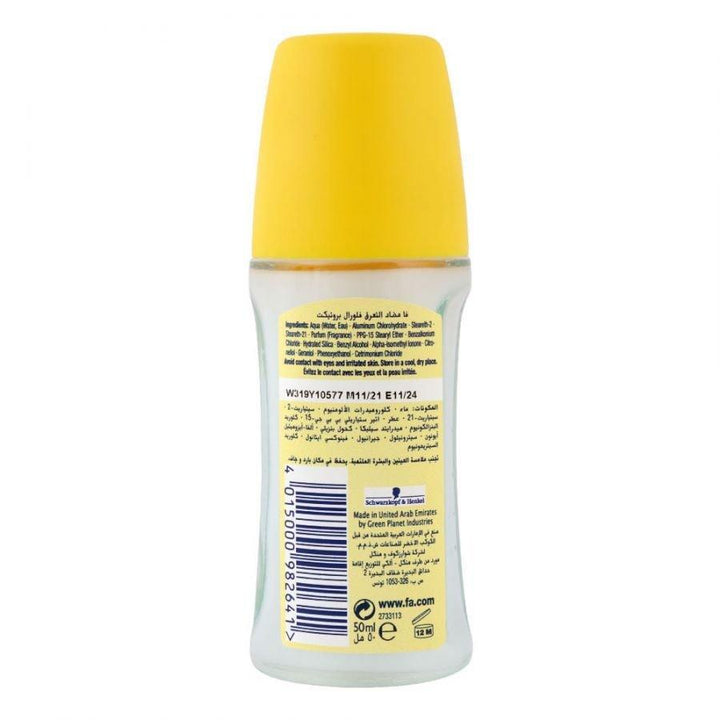 Fa Floral & Protect 48H Anti-Perspirant Roll On - 50ml - Pinoyhyper