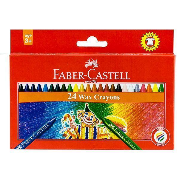 Faber Castell-Regular Crayons 24 Colors - Pinoyhyper