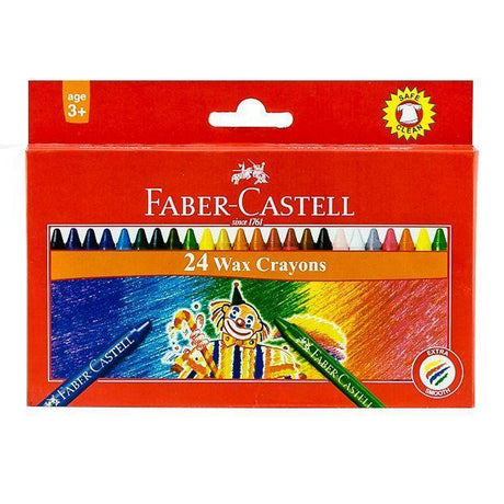 Faber Castell-Regular Crayons 24 Colors - Pinoyhyper