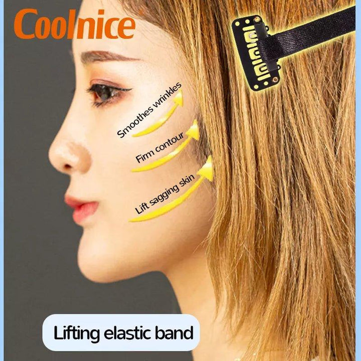 Face Lift Band Patch face tape strap - Black - Pinoyhyper