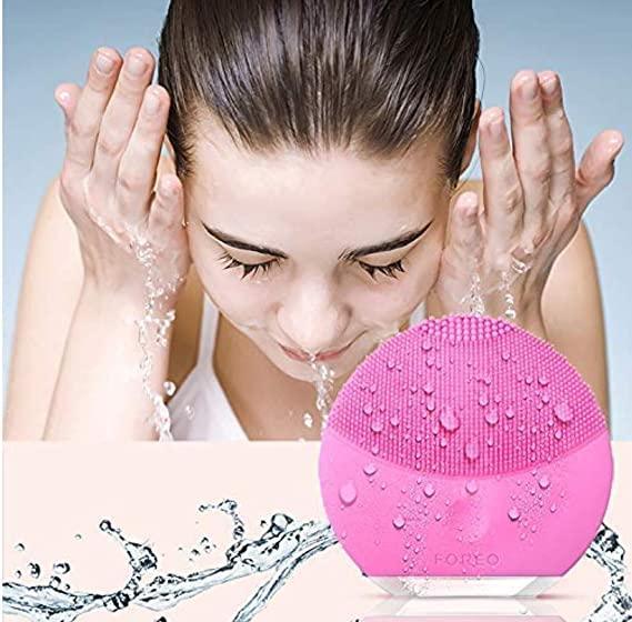 Facial Cleansing Brush (Rose Red) - Pinoyhyper