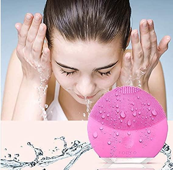 Facial Cleansing Brush (Rose Red) - Pinoyhyper