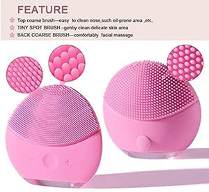 Facial Cleansing Brush (Rose Red) - Pinoyhyper