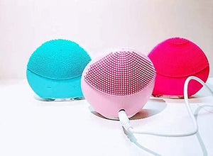 Facial Cleansing Brush (Rose Red) - Pinoyhyper