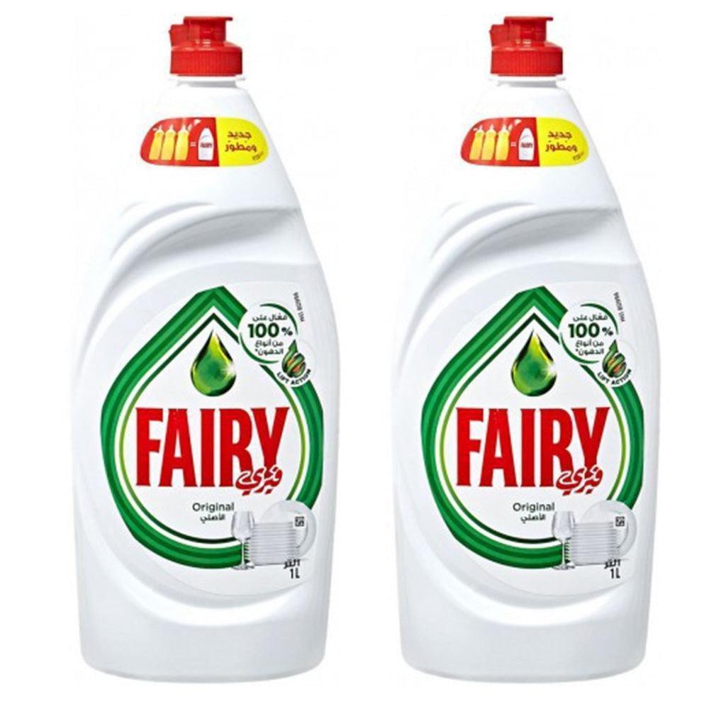Fairy Original Dish Washing Liquid Soap 2 x 600ml - Pinoyhyper