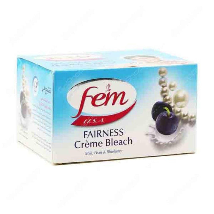 Fem Usa Fairness Creme Bleach Milk, Pearl & Blueberry - 60gm - Pinoyhyper