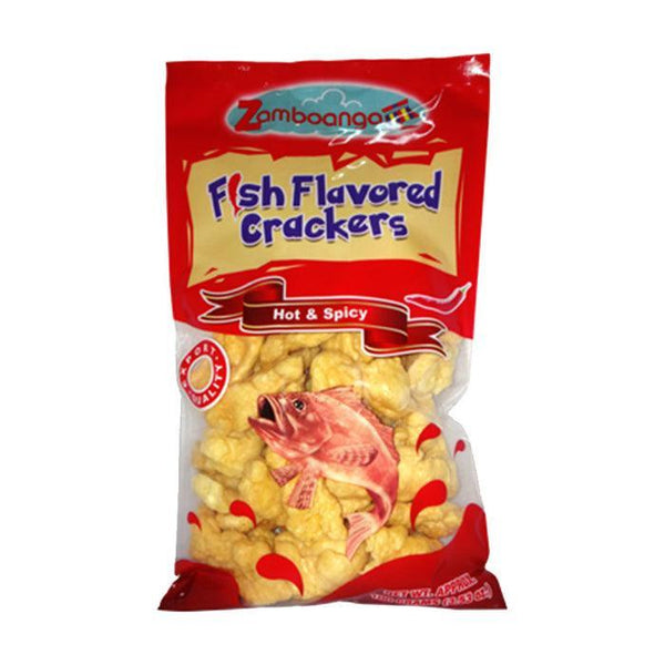 Fish Crackers Hot &amp; Spicy 100 gr - Zamboanga - Pinoyhyper