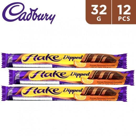 Flake Dipped Orange Chocolate 12X32g - Pinoyhyper