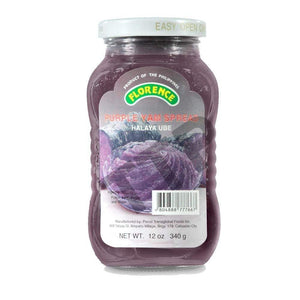 Florence Purple Yam Spread Halaya Ube - 340g - Pinoyhyper