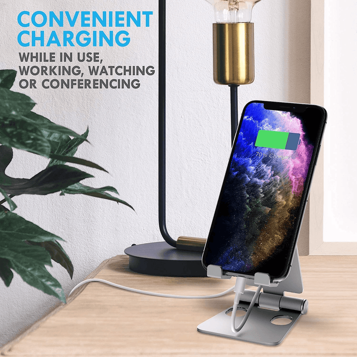 Foldable Aluminum Stand For SmartPhone & Tablet - Pinoyhyper