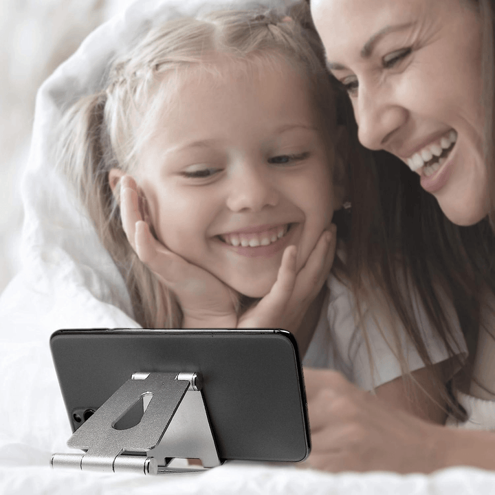 Foldable Aluminum Stand For SmartPhone & Tablet - Pinoyhyper