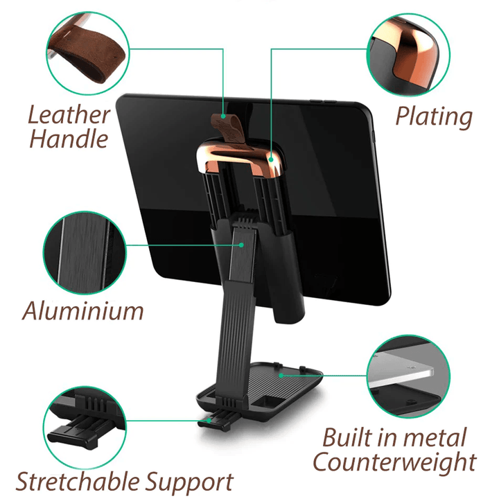 Foldable Portable Mini Smartphone Tablet Desktop Support Stand - Pinoyhyper