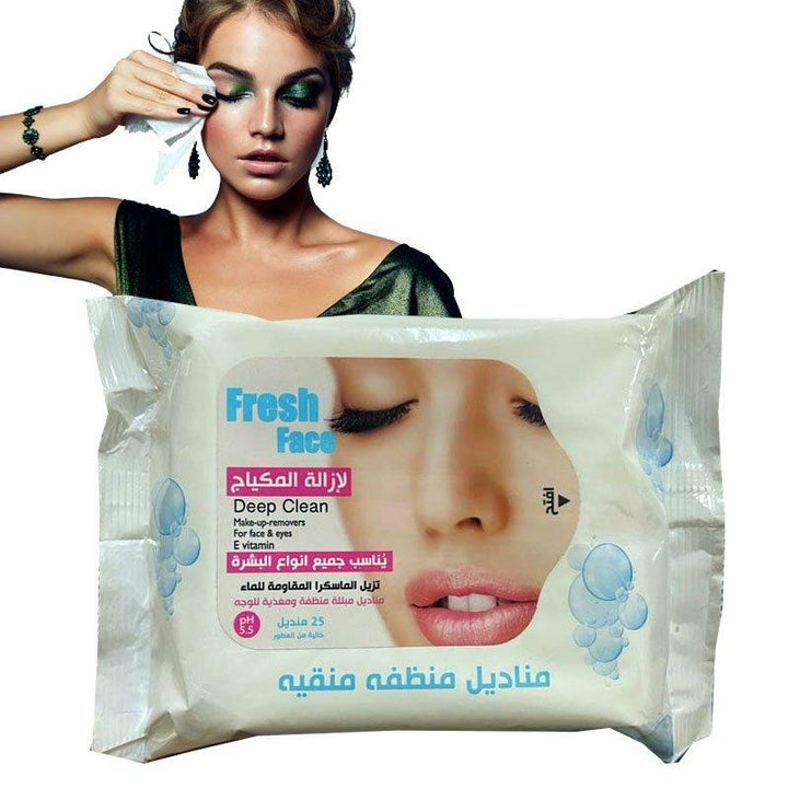 Fresh Face Makeup Remover Facial Wipes - Pinoyhyper