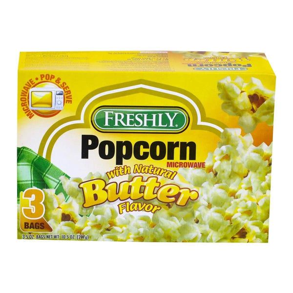Freshly Microwave Popcorn With Natural Butter - 297 gram - Pinoyhyper
