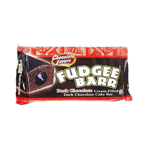 Fudgee Barr Dark Chocolate Cream filled Dark Chocolate Cake Bar 10 x 39gm - Pinoyhyper