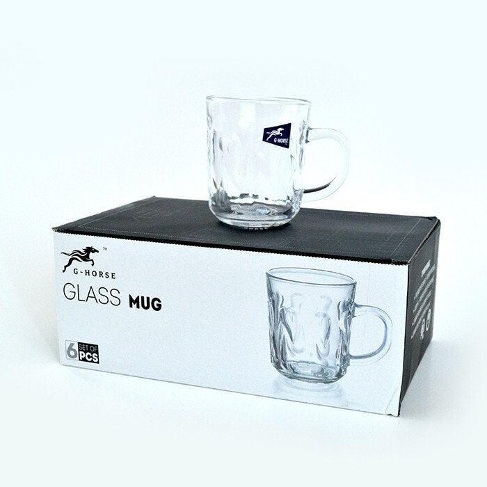 G-Horse Glass Mugs - 6pcs - Pinoyhyper