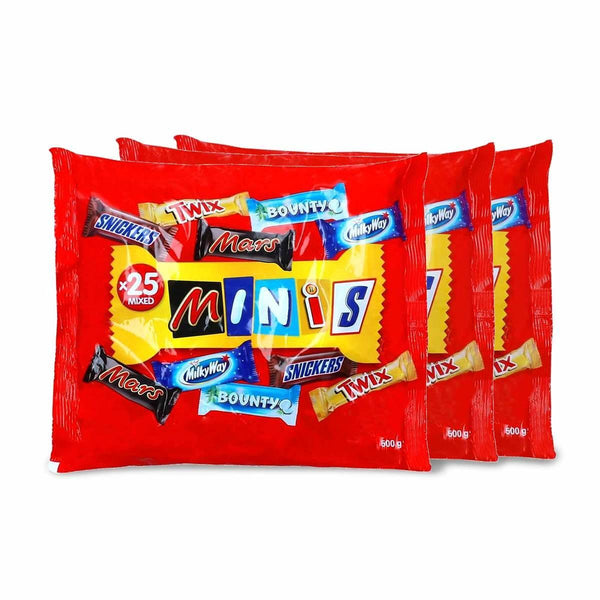 Galaxy Chocolates Mix Minis 3 x 500g - Pinoyhyper