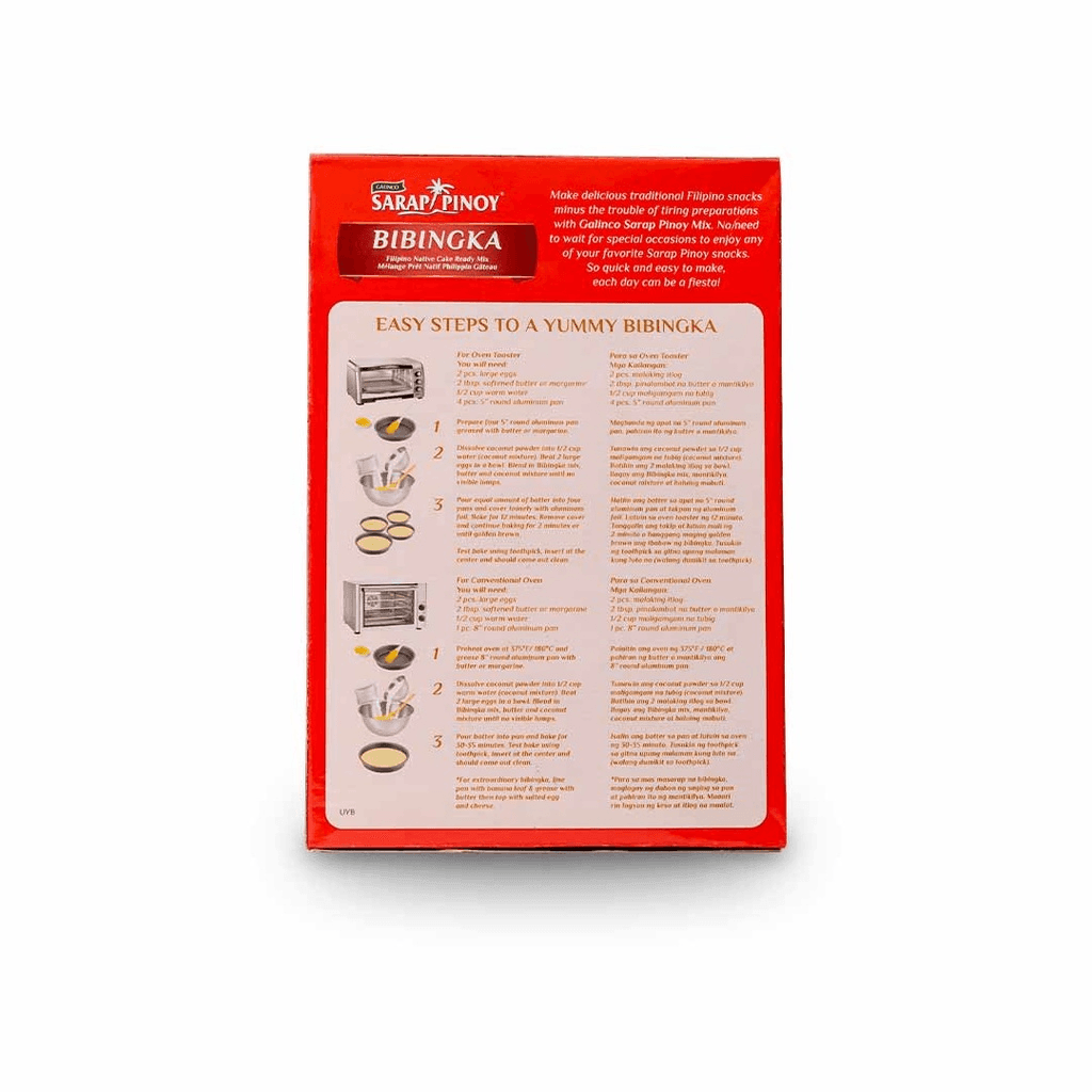 Galinco Sarap Pinoy Bibingka Mix - 320g - Pinoyhyper