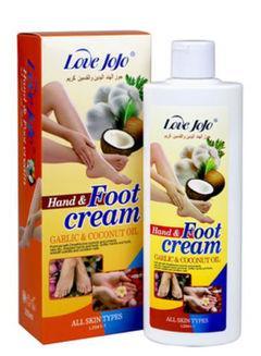 Garlic & Coconut oil Hand & Foot Cream 300ml - Love Jojo - Pinoyhyper