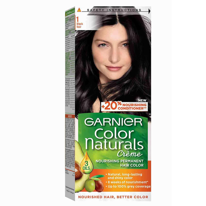 Garnier Color Naturals 1 Black Noir Hair Color - Pinoyhyper