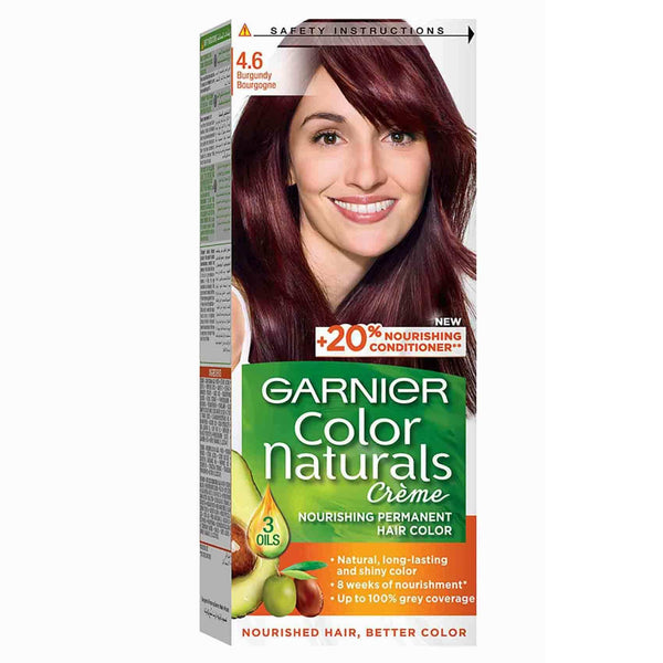 Garnier Color Naturals 4.6 Burgundy Hair Color - Pinoyhyper