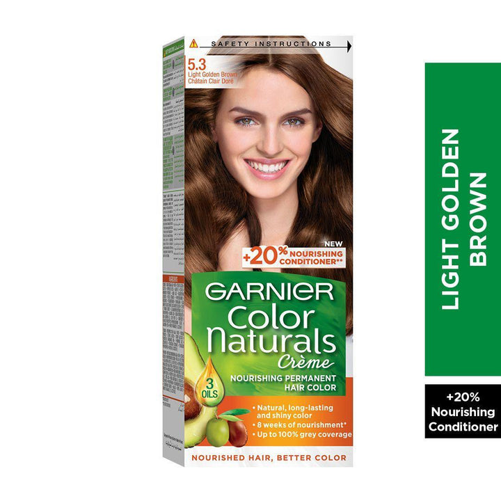 Garnier Color Naturals 5.3 light golden brown Hair Color - Pinoyhyper