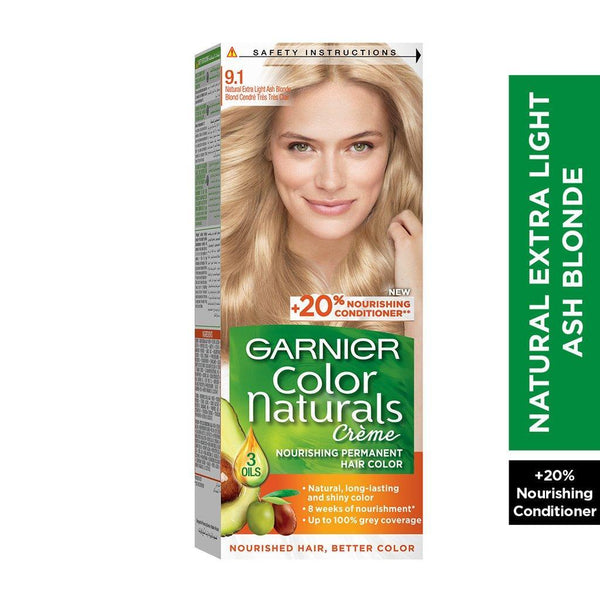 Garnier Color Naturals 9.1 Natural Extra Light Ash Blonde Hair Color - Pinoyhyper