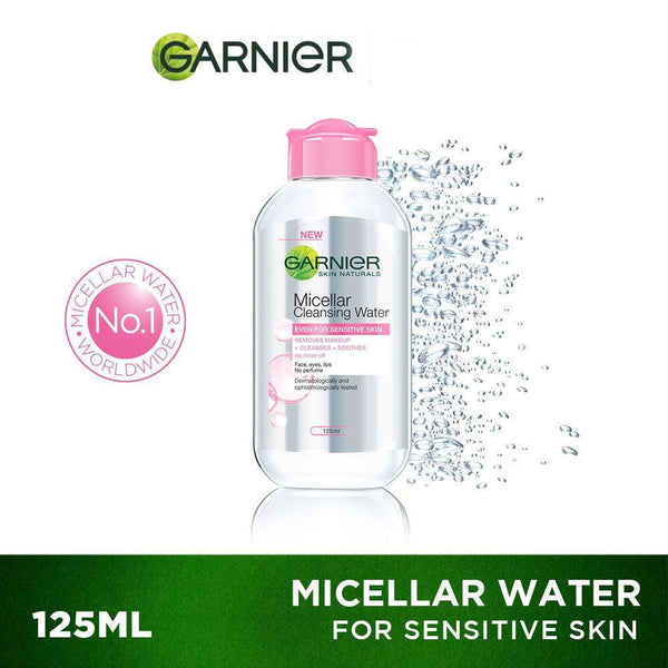 Garnier Micellar Cleansing Water Pink [For Sensitive Skin] - 125ml - Pinoyhyper