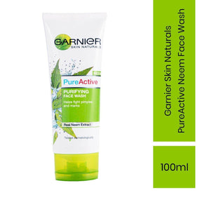 Garnier Pure Active Neem Purifying Face Wash 100ml - Pinoyhyper