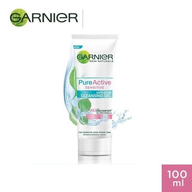 Garnier Pure Active Sensitive Gel Facial Foam - 100ml - Pinoyhyper