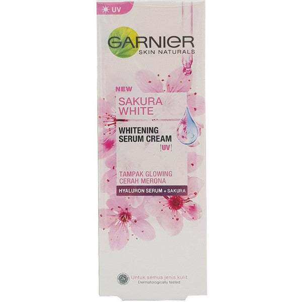 Garnier Sakura White Whitening UV Serum Cream - Pinoyhyper